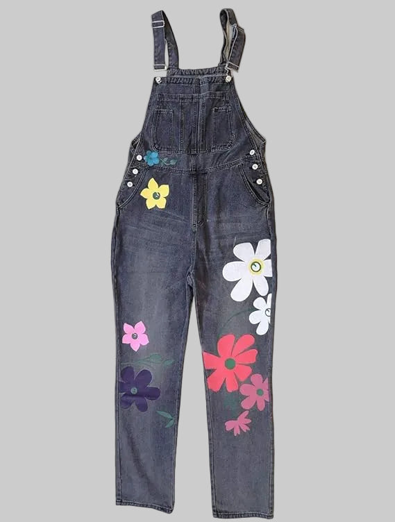 Echoarchiv | Ärmelloser Denim-Overall