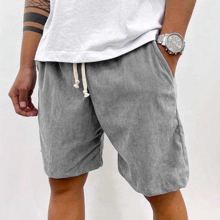 Echoarchiv | Herren Casual Kordelzug Cord Shorts