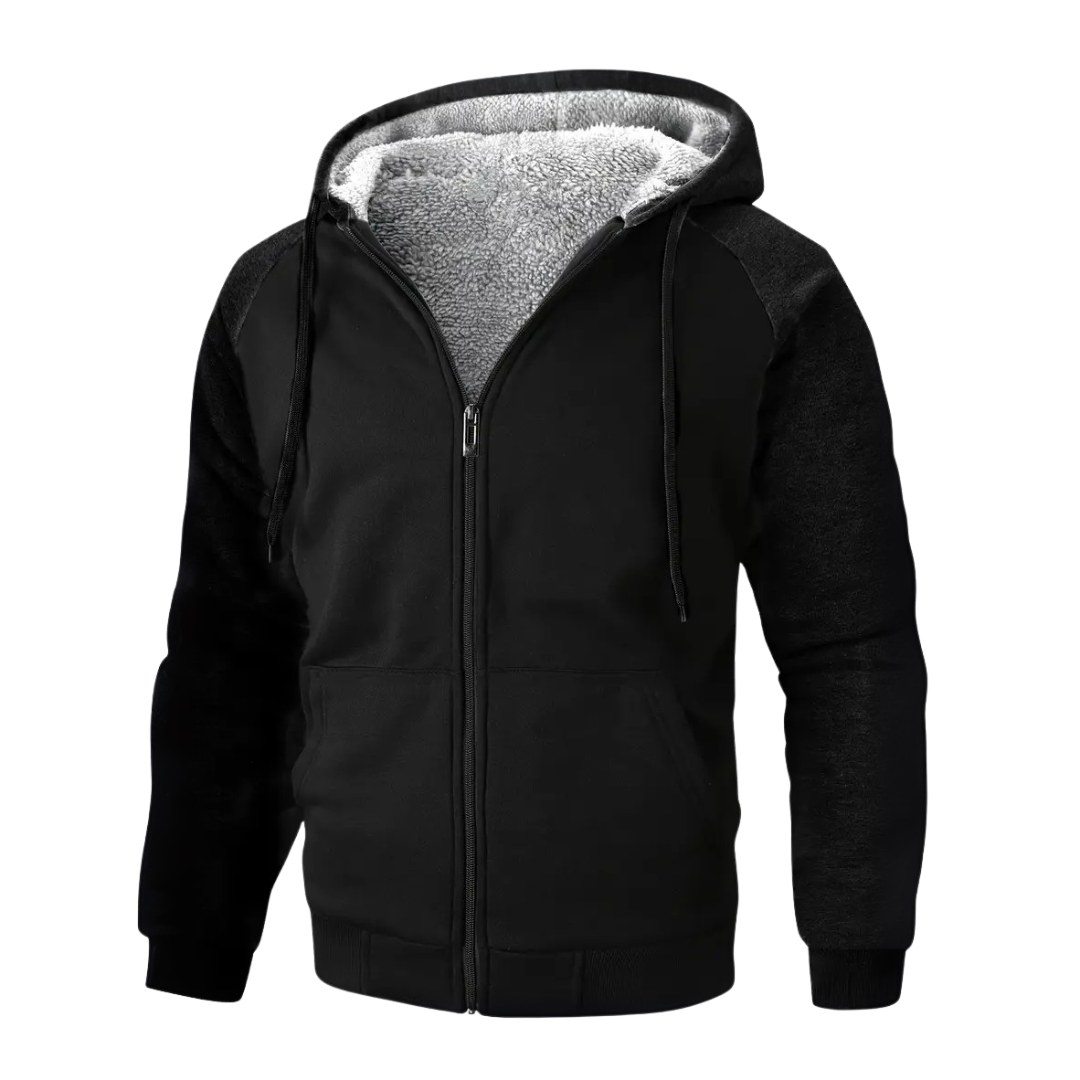 Echoarchiv | Herren-Hoodie gefüttert mit Sherpa-Fleece