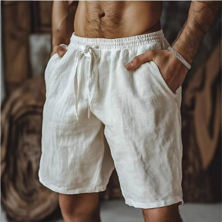 Echoarchiv | Herren-Schnürshorts aus Baumwolle