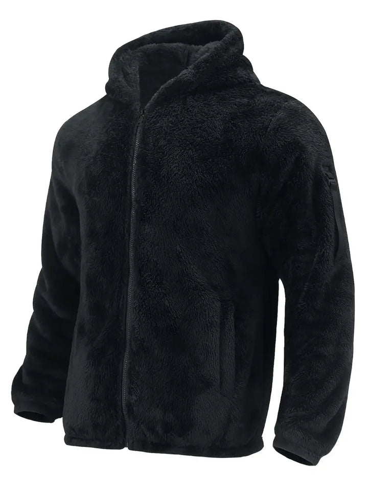 Echoarchiv Teddyjacke mit Reißverschluss für Männer