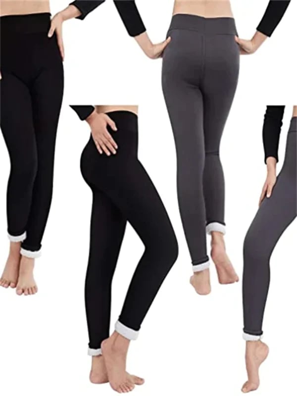 Echoarchiv | Damen Winterhose Fleece - Warme Leggings mit Formungseffekt