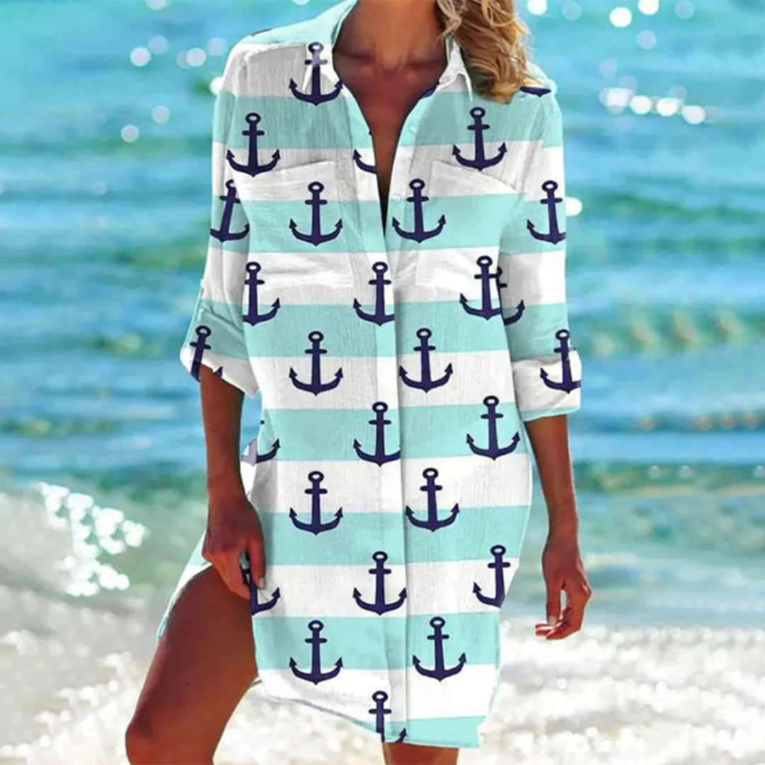 Echoarchiv | Lässiges Damen Strandkleid