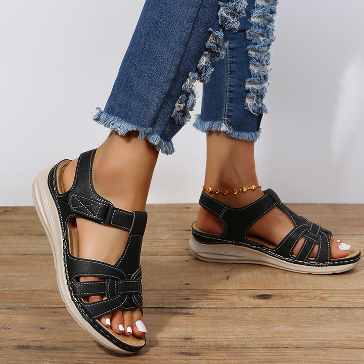Echoarchiv | Orthopädische Klettverschlussschuhe mit Dämpfungssohle für Damen