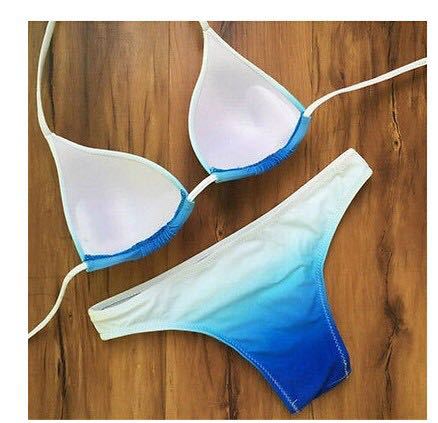 Damen Triangel-Bikini mit elastischen Trägern Echo Archiv