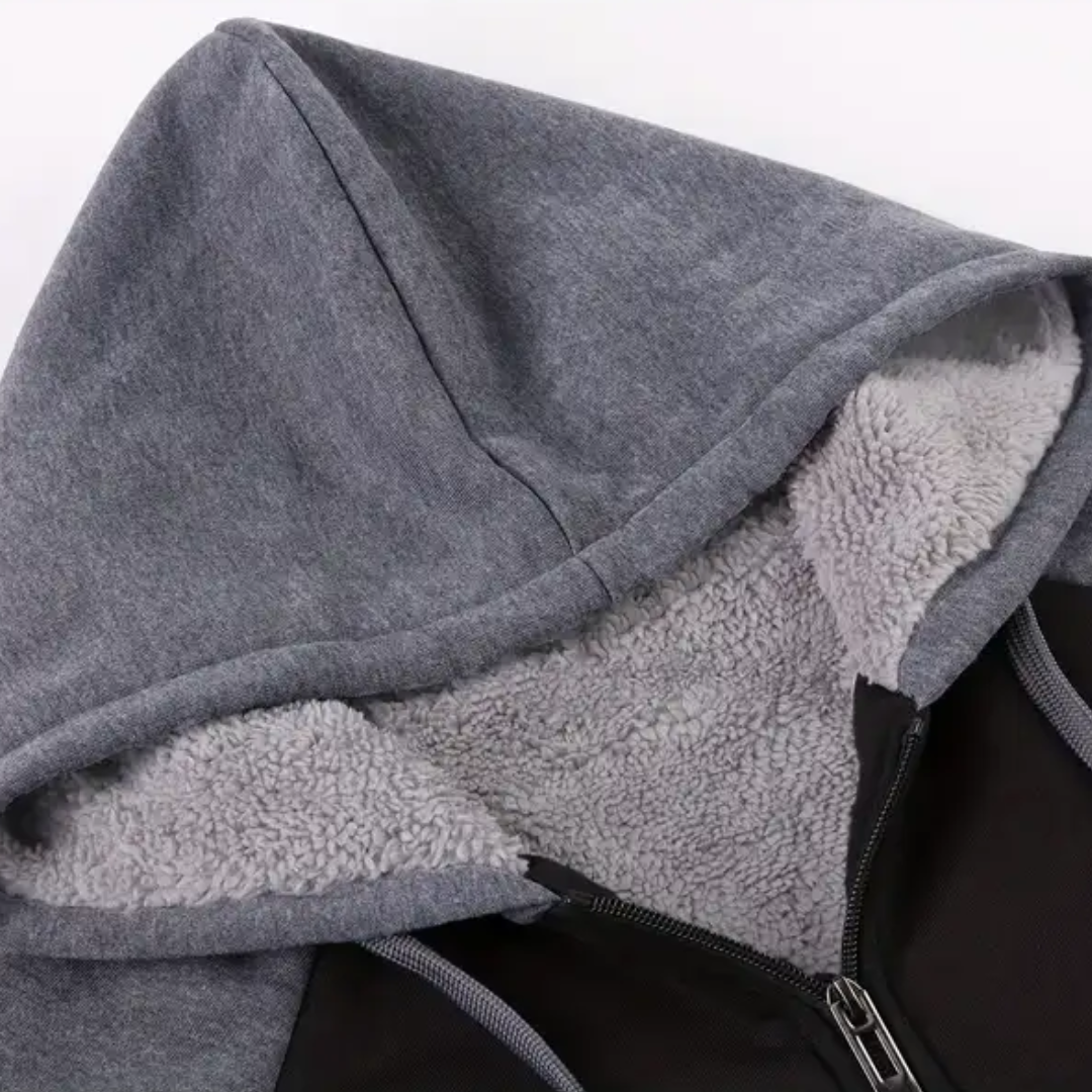 Echoarchiv | Herren-Hoodie gefüttert mit Sherpa-Fleece