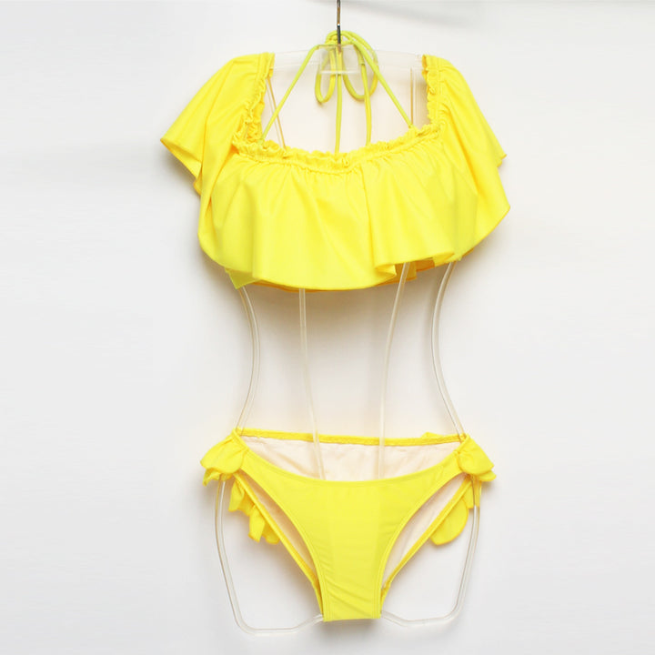 Damen Badeshorts mit Rüschenschnitt Echo Archiv