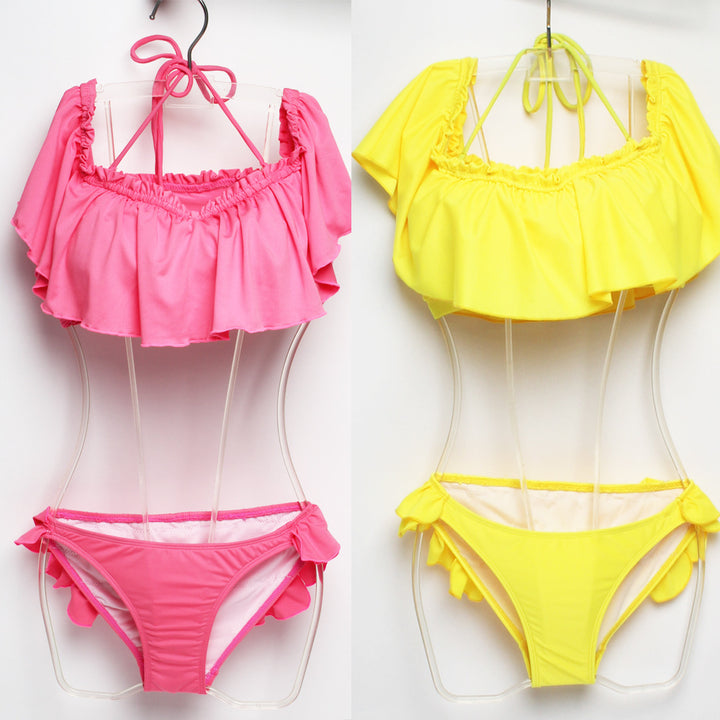 Damen Badeshorts mit Rüschenschnitt Echo Archiv