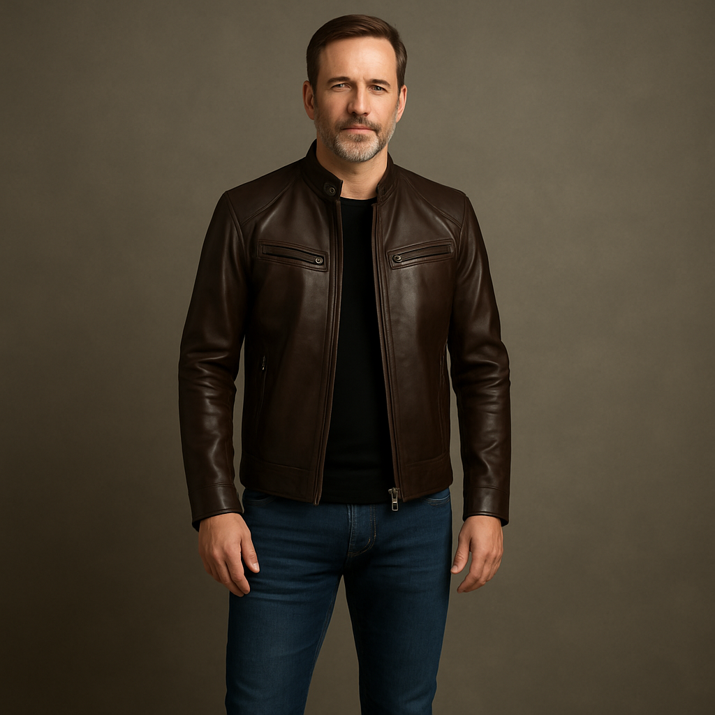Herren Lederjacke Für Stil Und Komfort – Valtoré