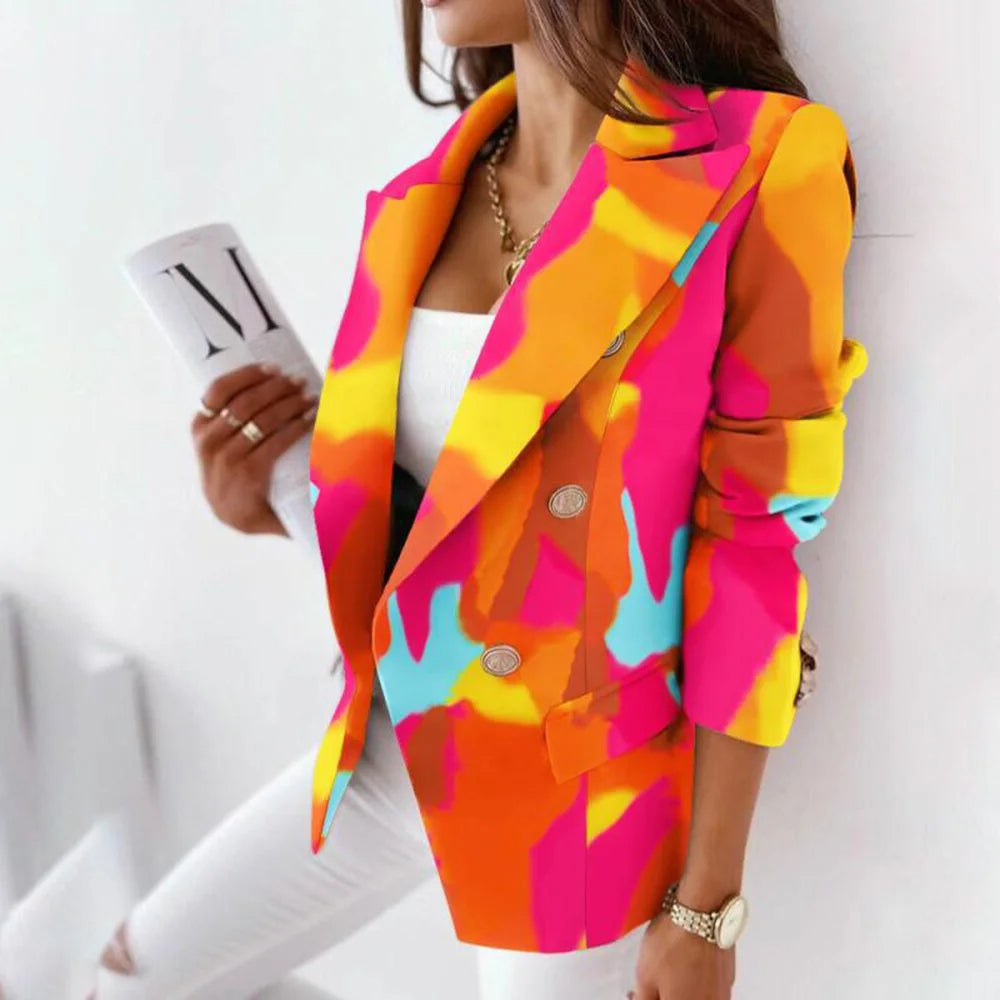 Stilvoll bedruckte Blazer – Valéne