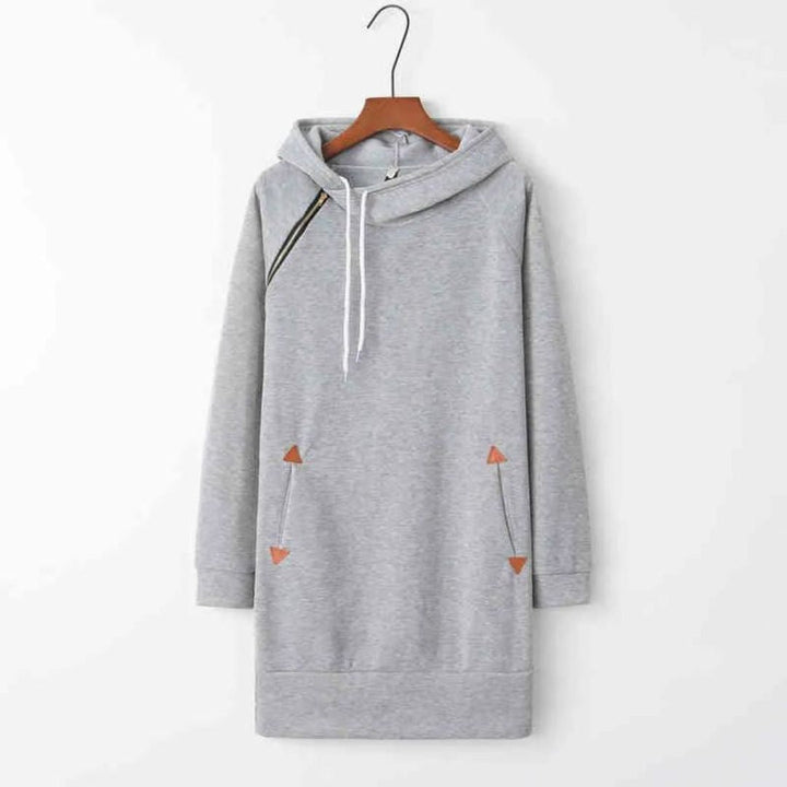 Lässiges Hoodie-SwEchoarchivtkleid mit Taschen