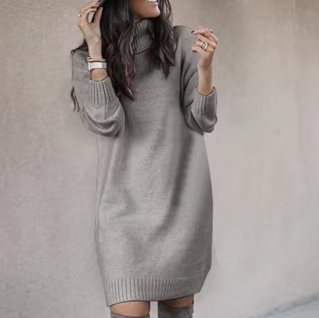 – Lockeres Pulloverkleid