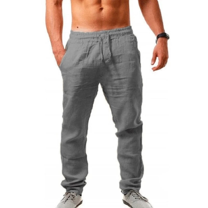 Echoarchiv | Herren Leinenhose Eine Stilvolle & Luftige Sommerhose für Männer