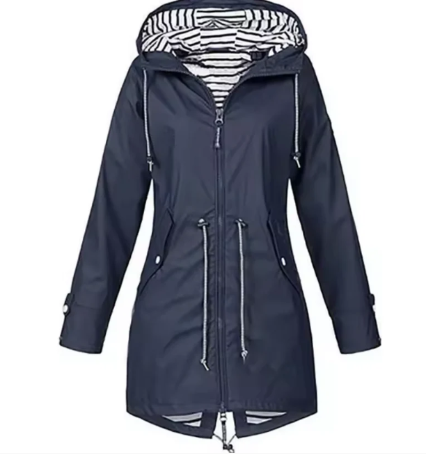 Echoarchiv | Wasserdichte Jacke mit Kapuze