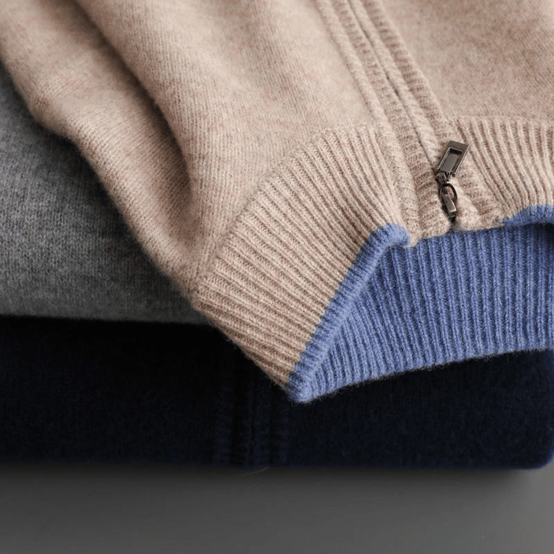 Echo Archiv | Kaschmir Zip Jacke