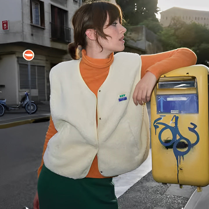Echoarchiv | GewEchoarchivter Offener Strick-Cardigan für Damen