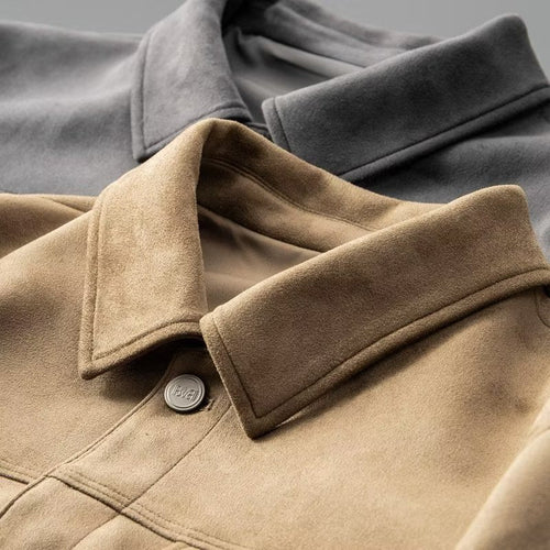 Echoarchiv | Klassische Wildlederjacke für Männer