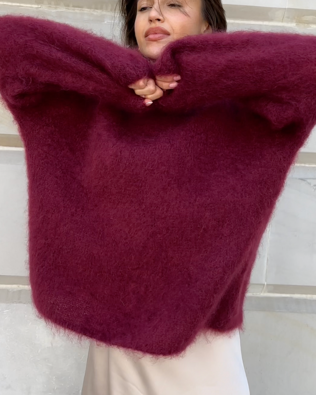 Echoarchiv | Kuscheliger Mohair Pullover
