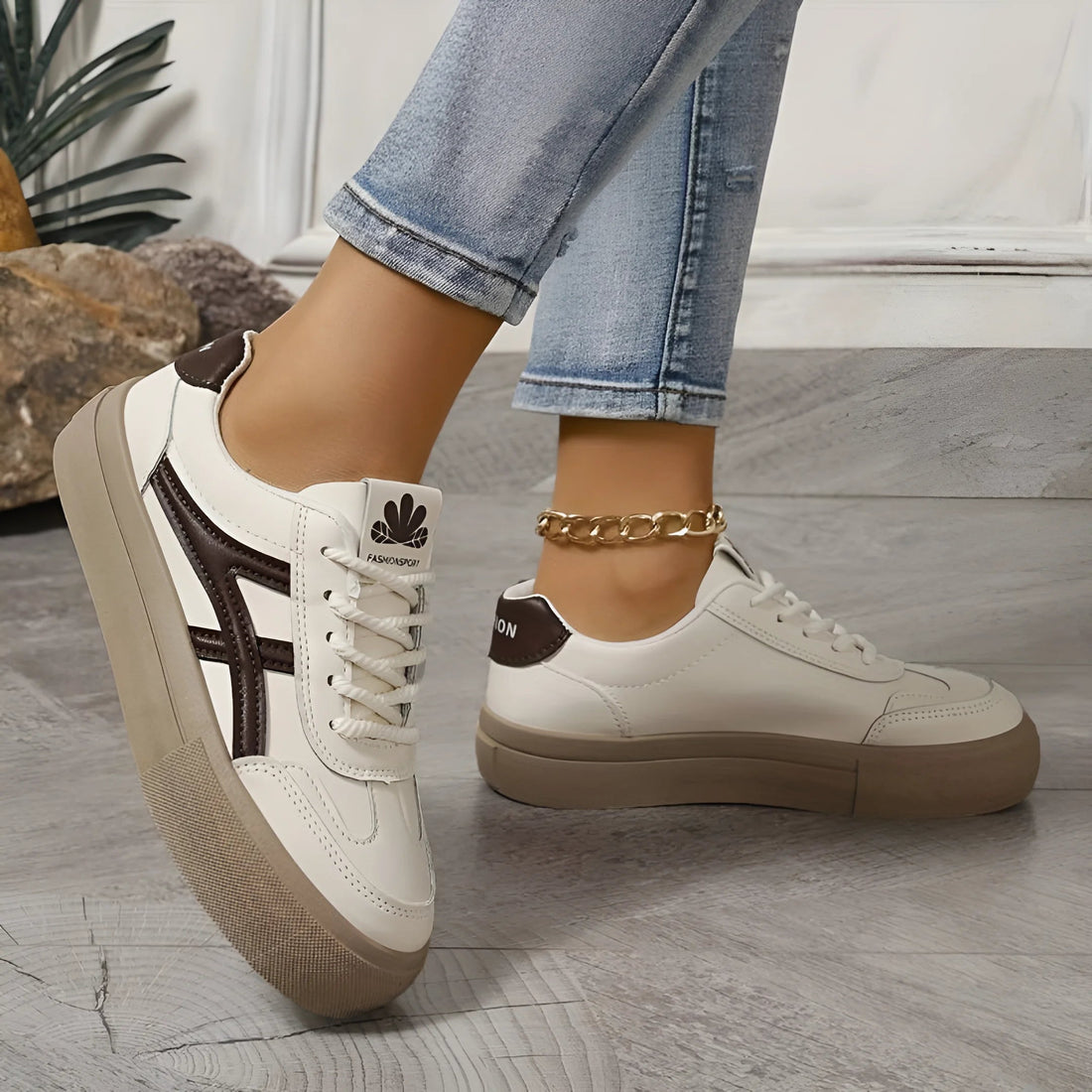 Sportliche Orthopädische Turnschuhe Damen – Seravelle