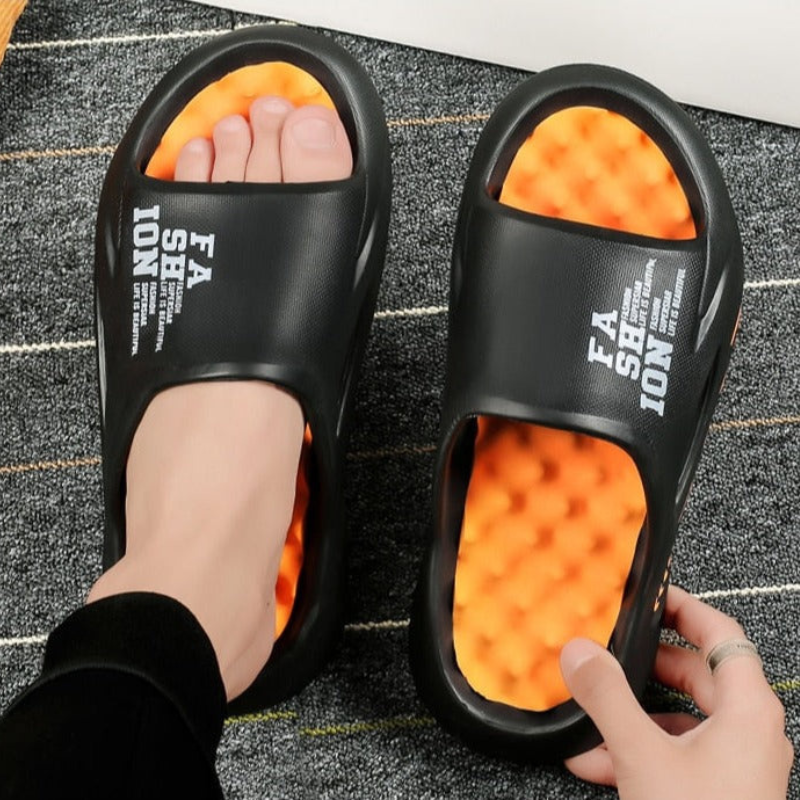Echoarchiv | Luxus Orthopädische Herren Badeschuhe Mit Weichem Fußbett Und Rutschfester Sohle