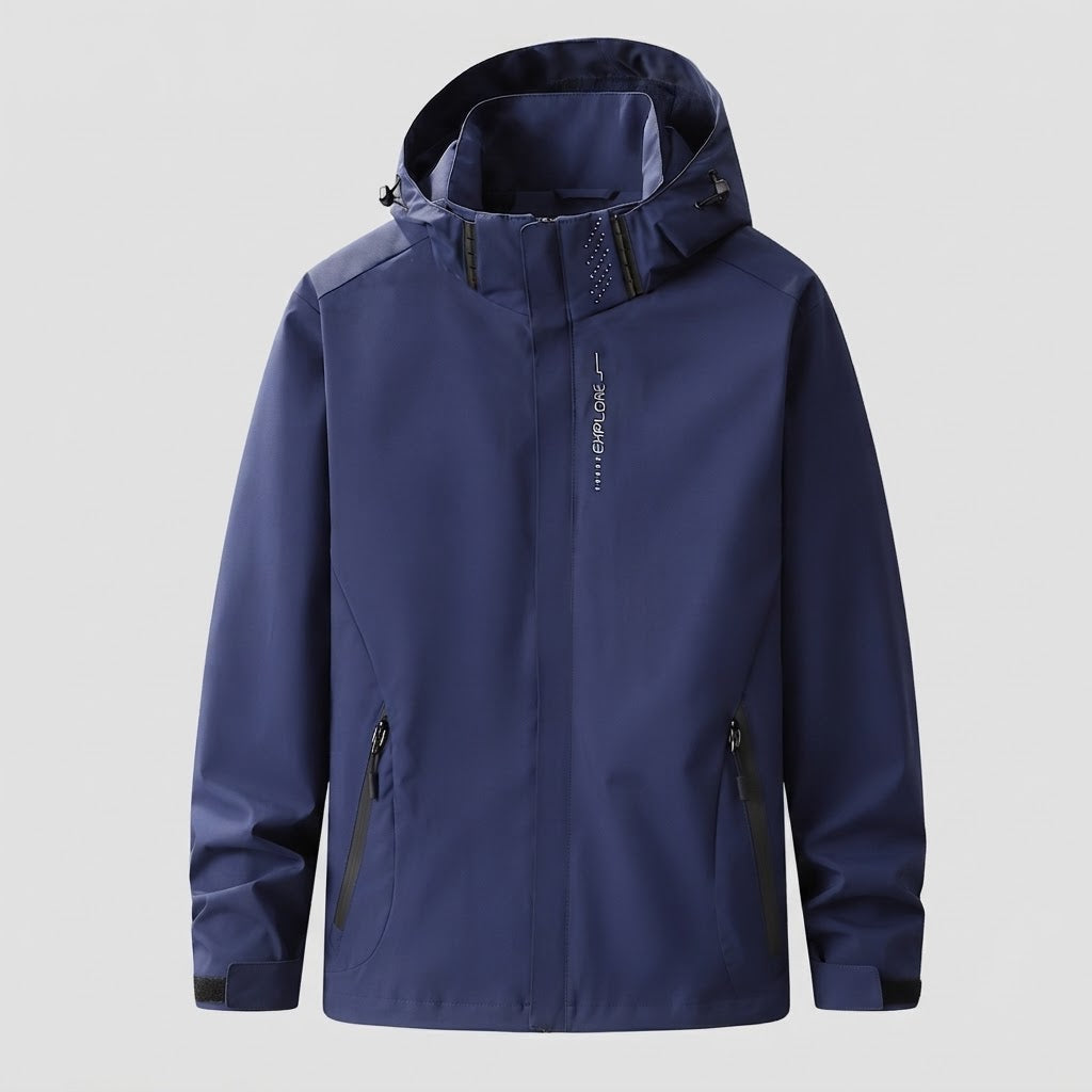 Herren Wind- und Wasserabweisende Sportjacke Echo Archiv