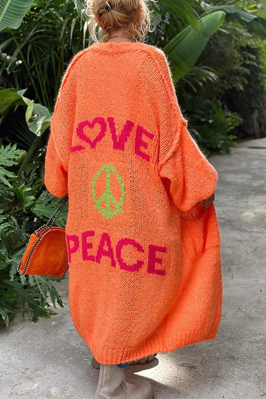 Echoarchiv | Love & PEchoarchivce Strickjacke