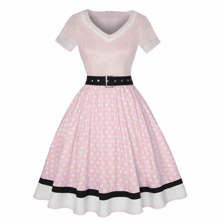 Echoarchiv | Vintage Hepburn Polka Dot Kleid