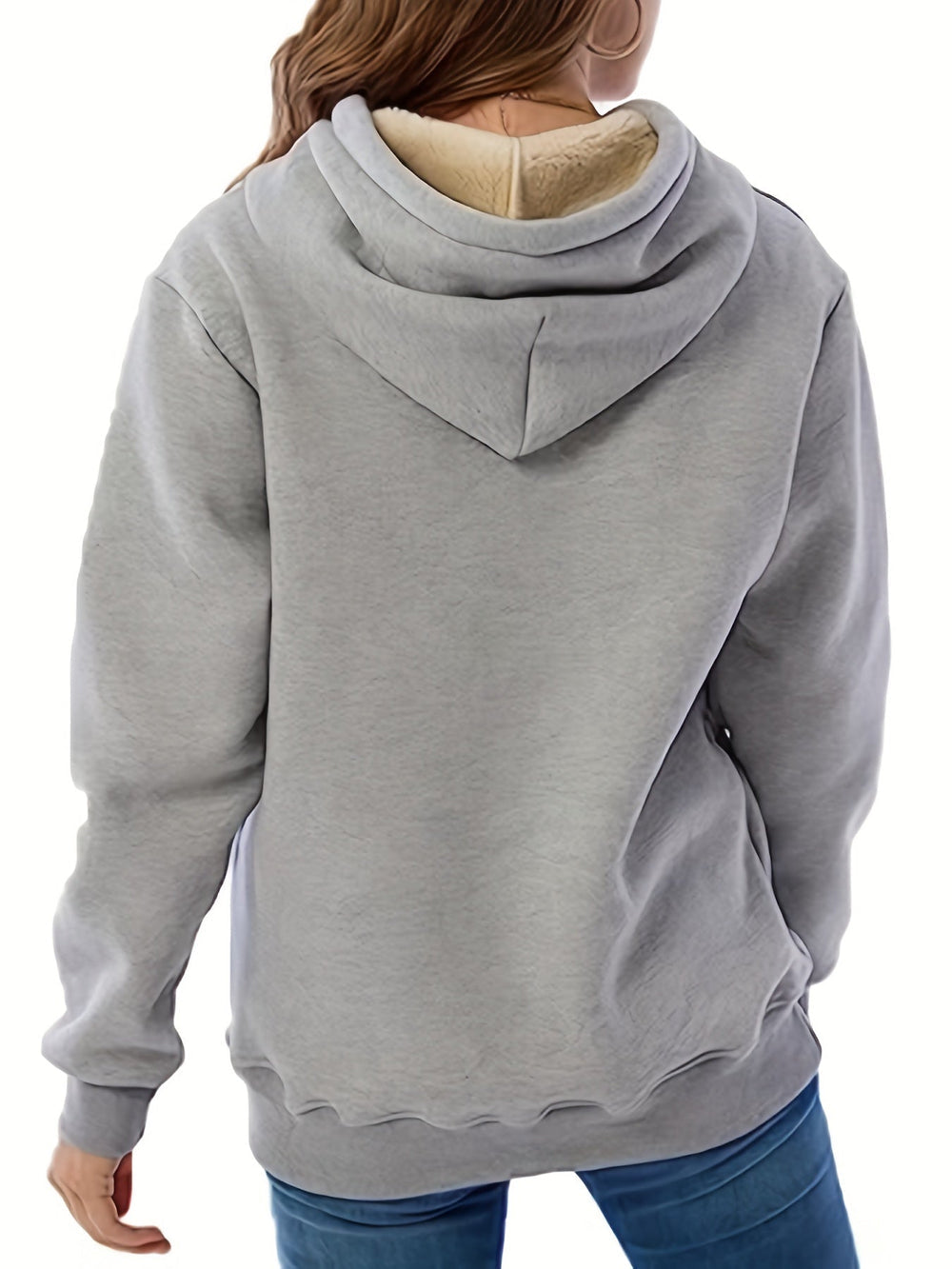 Kapuzenpulli Mit Fleece – Veloura