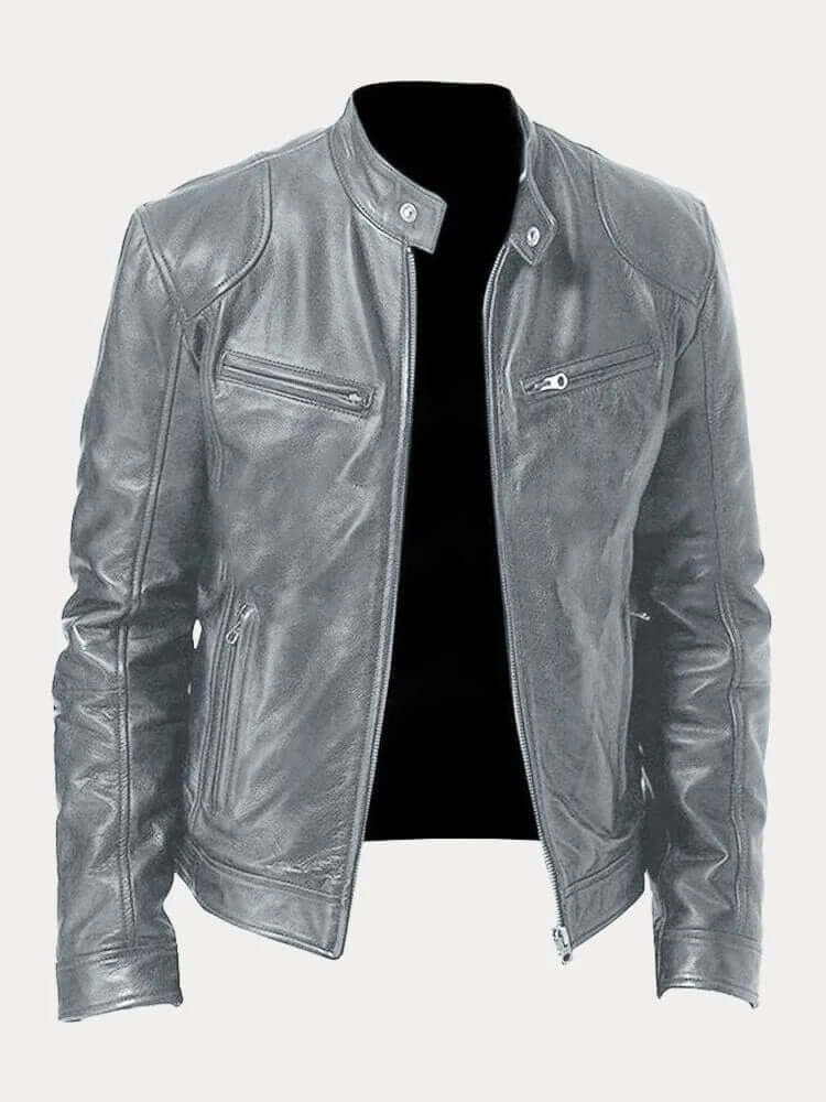 Echoarchiv | Herren Klassische Lederjacke