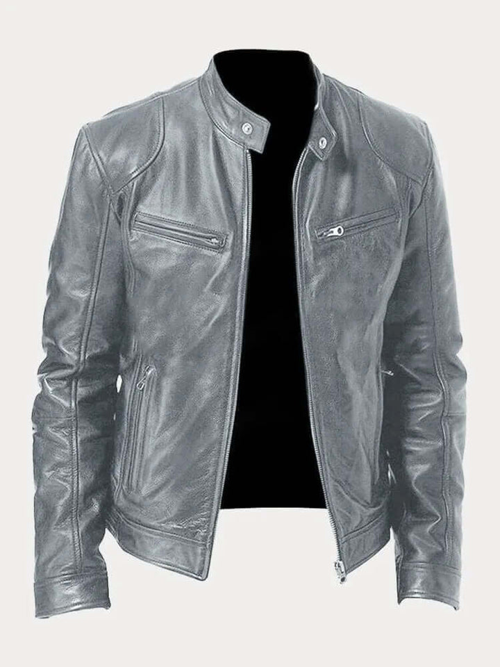Echoarchiv | Herren Klassische Lederjacke