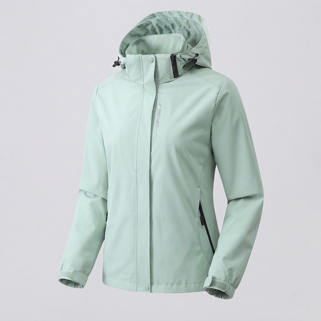 Herren Wind- und Wasserabweisende Sportjacke Echo Archiv