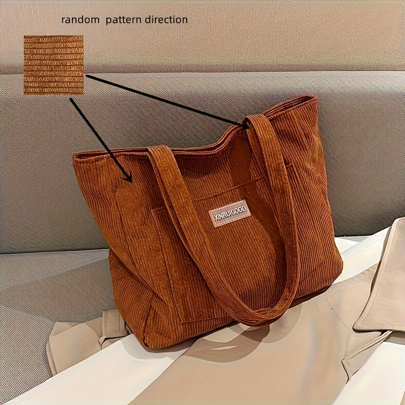 Elegante Damen Cordstoff Tasche – Avelisse