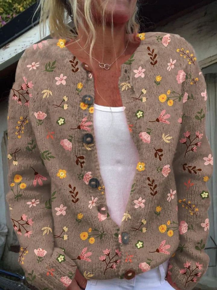 Echoarchiv | Weste mit Blumenmuster