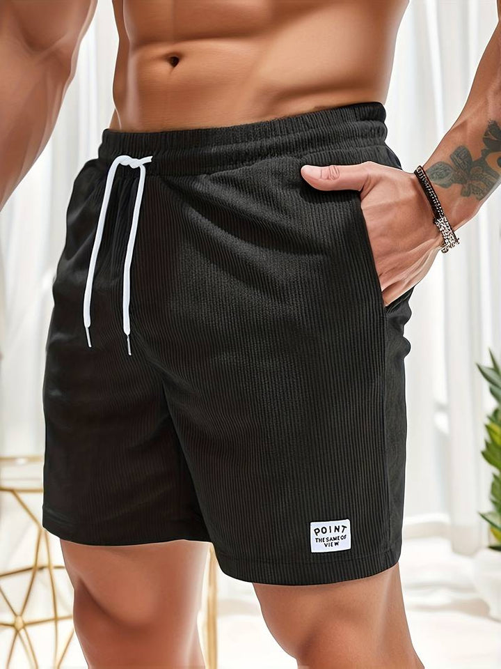 Echoarchiv | Lässige Cord-Herrenshorts mit Kordelzug