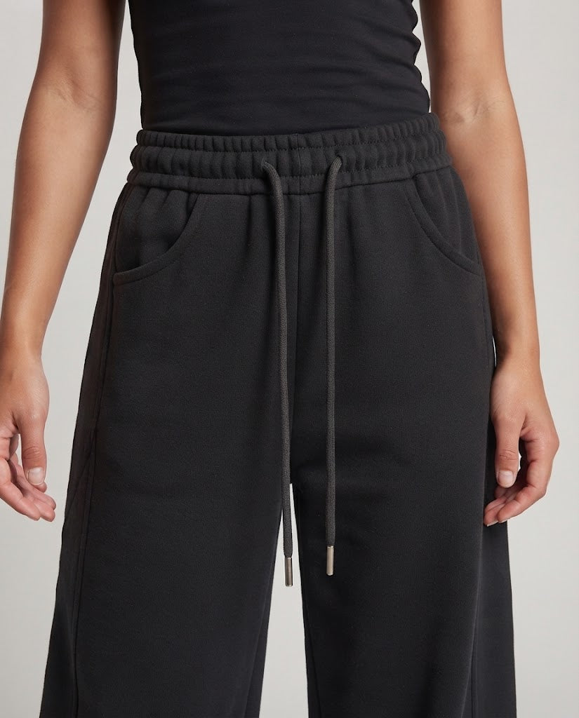 Damen Bequeme und weite Freizeithose mit elastischem Bund Echo Archiv