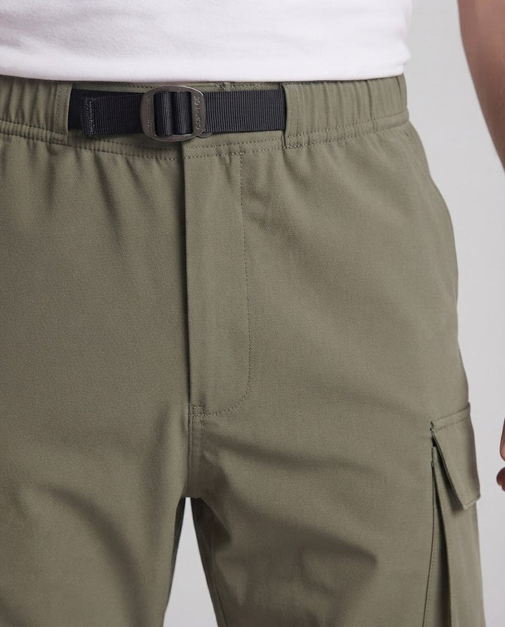Herren Cargo-Hosen mit elastischem Bund und Taschen Echoarchiv