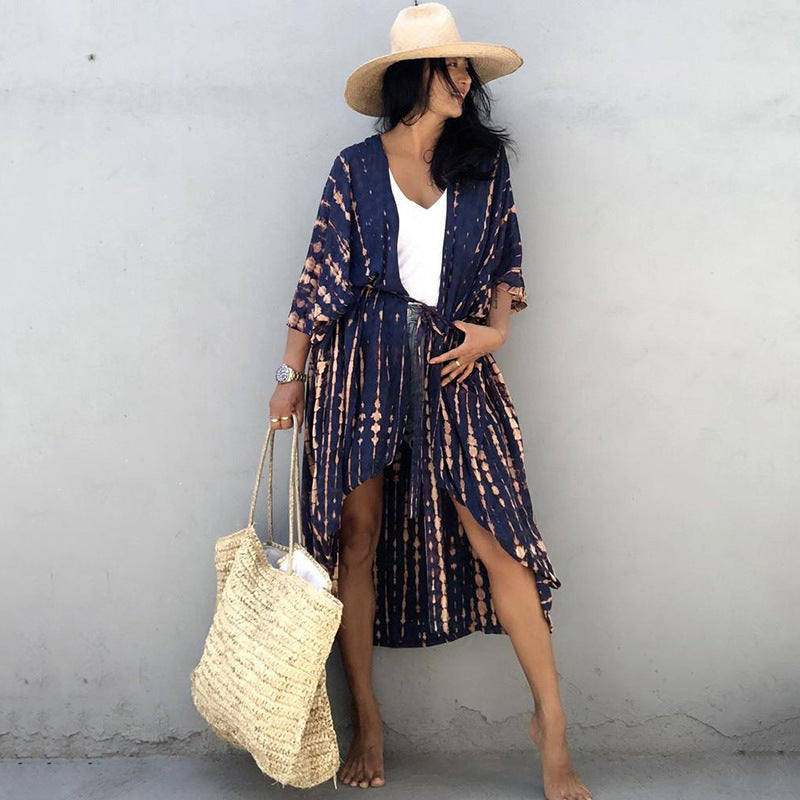 Echoarchiv | Glamouröse Sonnenschutz Resort Strandkleid Cover Up