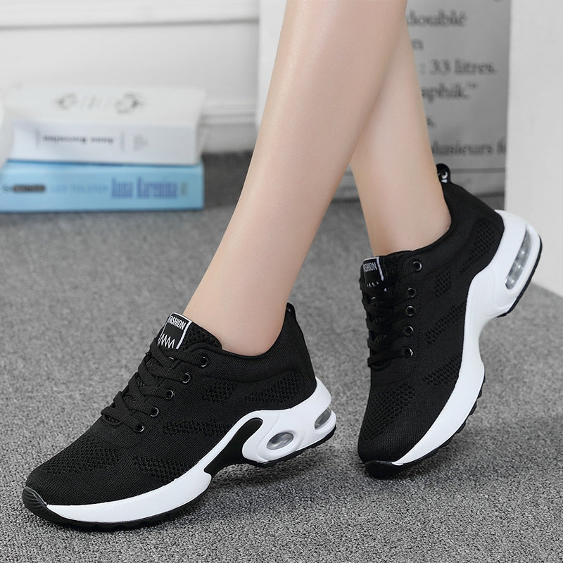 Damen nan atmungsaktive Strick-Laufschuhe mit Luftpolster und stoßabsorbierender Sohle Echo Archiv