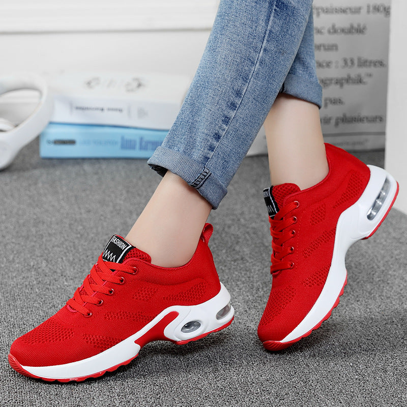 Damen nan atmungsaktive Strick-Laufschuhe mit Luftpolster und stoßabsorbierender Sohle Echo Archiv