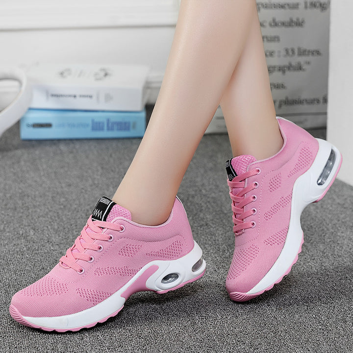 Damen nan atmungsaktive Strick-Laufschuhe mit Luftpolster und stoßabsorbierender Sohle Echo Archiv