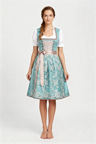 Echoarchiv | Einzigartige Damen Tracht mit Schürze Perfekt für Oktoberfest