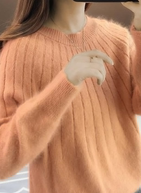 Echoarchiv | Flauschiger Strickpullover