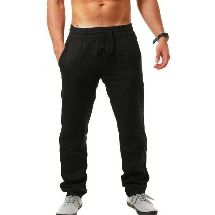 Echoarchiv | Herren Leinenhose Eine Stilvolle & Luftige Sommerhose für Männer