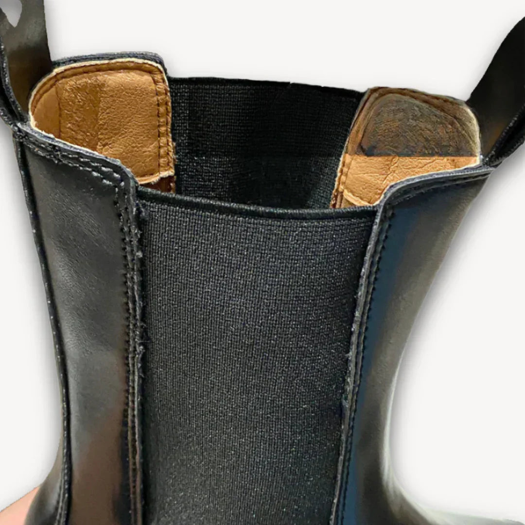 ChelsEchoarchiv Boots Aus Leder Mit Chunky Sohle Echoarchiv