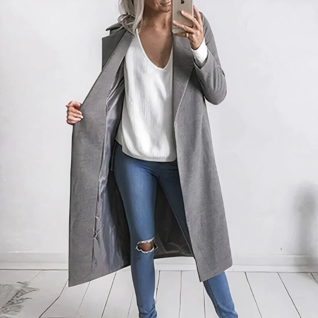Echoarchiv | Mantel Damen Lange Trenchcoat