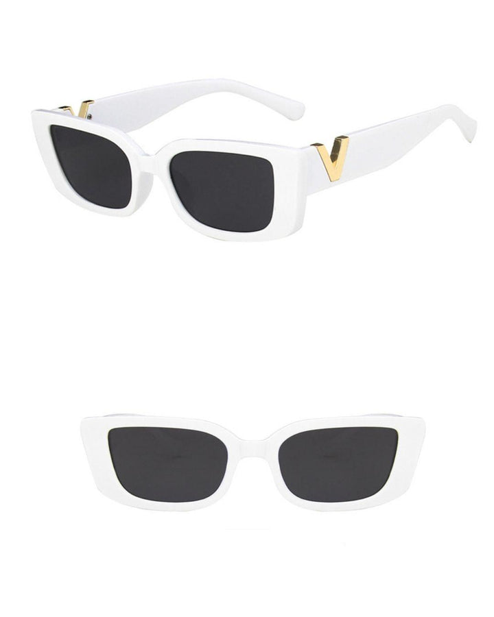 Echoarchiv | Weinlese Sonnenbrille Trendy Sonnenbrille für Einen Stilvollen Look