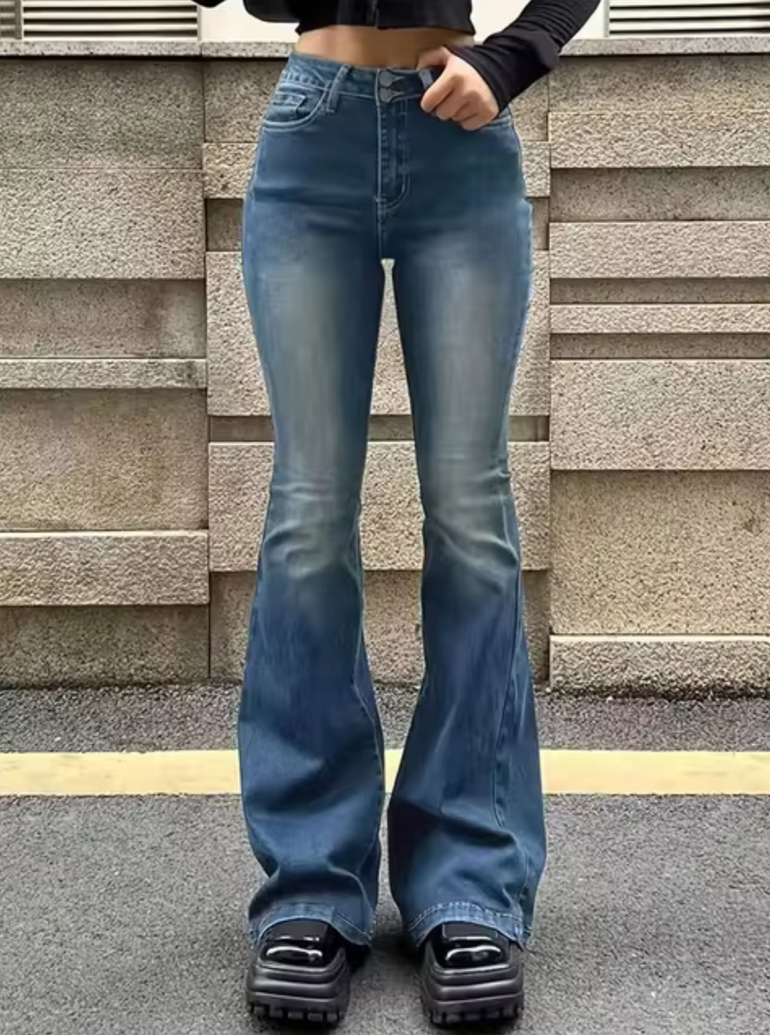 Echoarchiv | Schicke High-Waist-SchlagjEchoarchivns für Damen