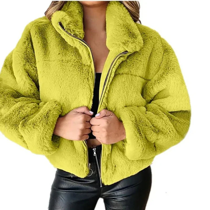 Echoarchiv - Schicke Winter Echoarchiv Teddy Jacke für Frauen