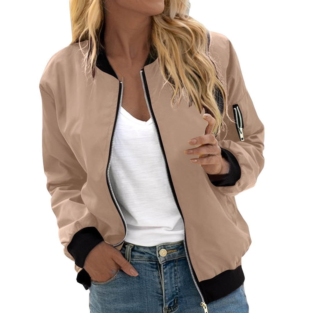 Echoarchiv | Lässige Bomberjacke im Retro-Stil für Frauen