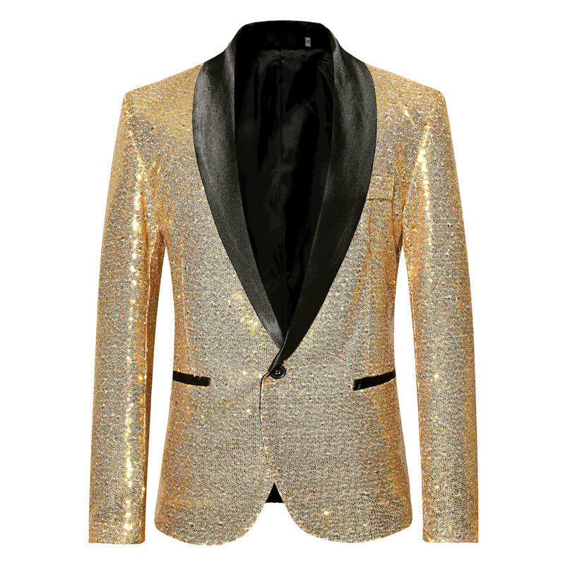 Echoarchiv | Stilvoller Pailletten-Blazer für Herren